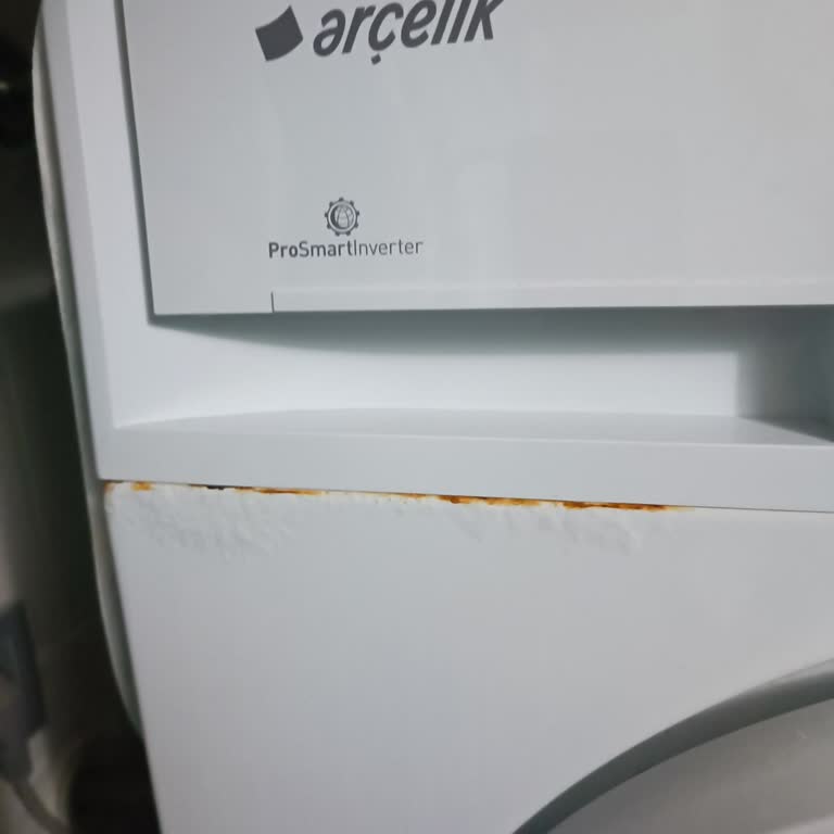 Yeni Çamaşır Makinesinde Beklenmedik Paslanma Sorunu
