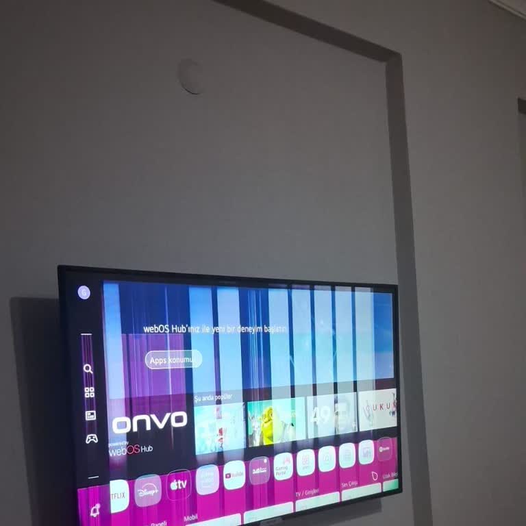Kısa Sürede Arızalanan Onvo 50 İnç Televizyonun Değişimini Talep Ediyorum