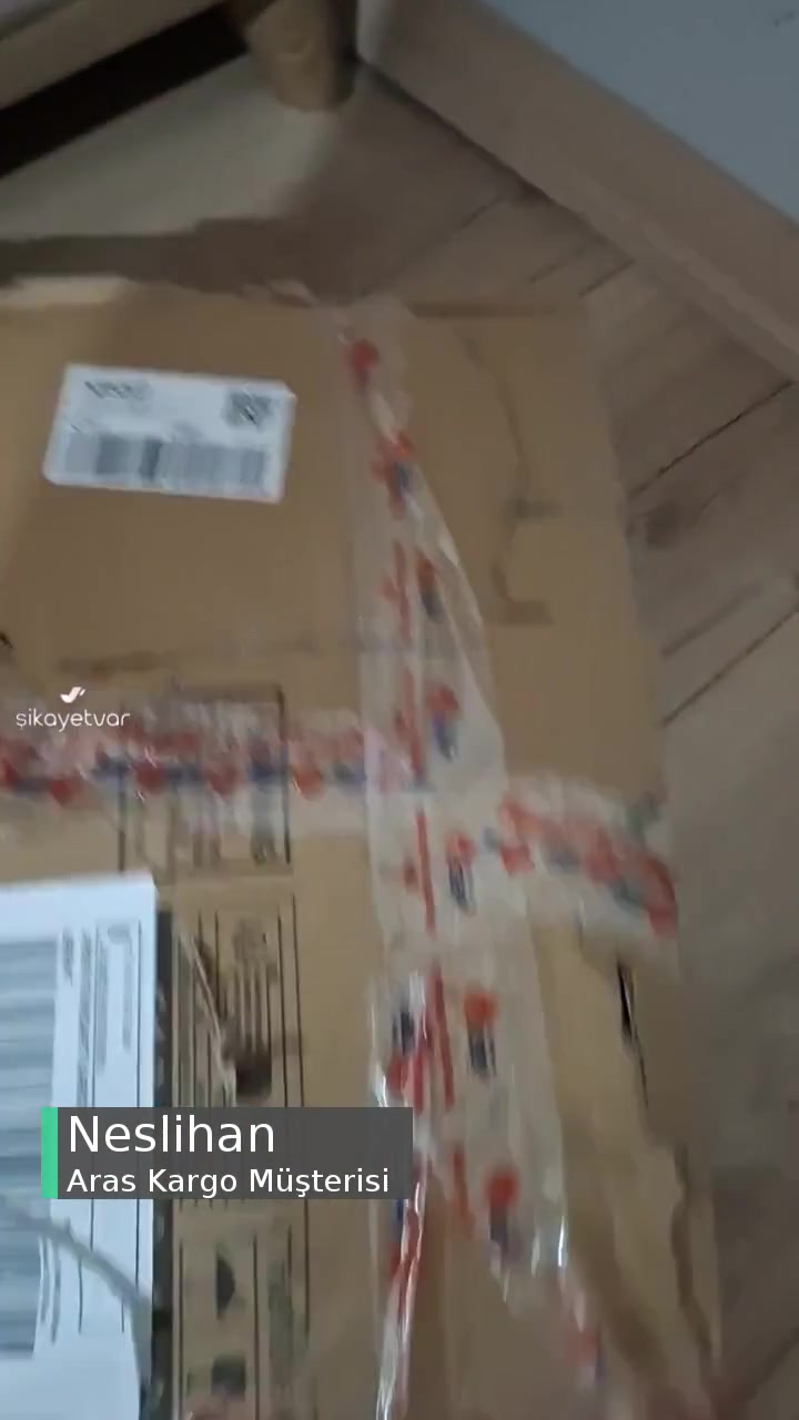 Aras Kargo Paramparça Koli Teslimi videonun kapak resmi