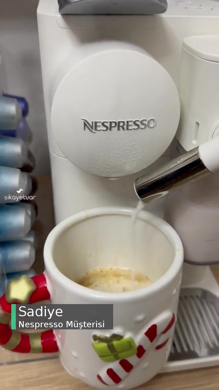 Nespresso Kapsül Kahve Makinesi Süt Köpürtme Sorunu videonun kapak resmi