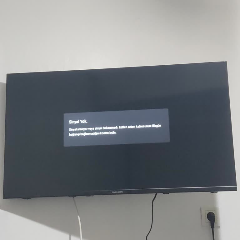 Televizyonumda Sürekli 'Sinyal Yok' Hatası Ve Destek Eksikliği
