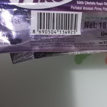 Aldığım Piko Çikolatanın Rengi Değişmiş Çıktı