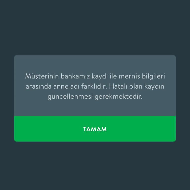 Anne Adı Uyuşmazlığı Nedeniyle TEB Ürün Başvurularım Yıllardır Onaylanmıyor