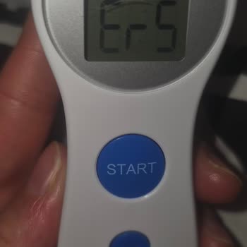 Ateş Ölçer Er5 Hatası Nedeniyle Kullanılamıyor