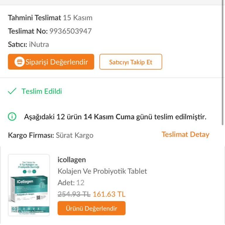 Ciddi Yan Etkiler Nedeniyle İcollagen Kapsül Kullanımı Sonrası Mağduriyet