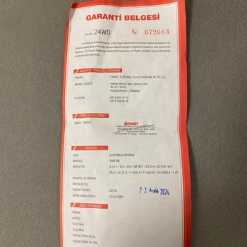 Garanti Süresi Devam Eden Süpürge Başlığındaki Kırık Parça İçin Ücret Talebi Ve Garanti Dışı Bırakılması