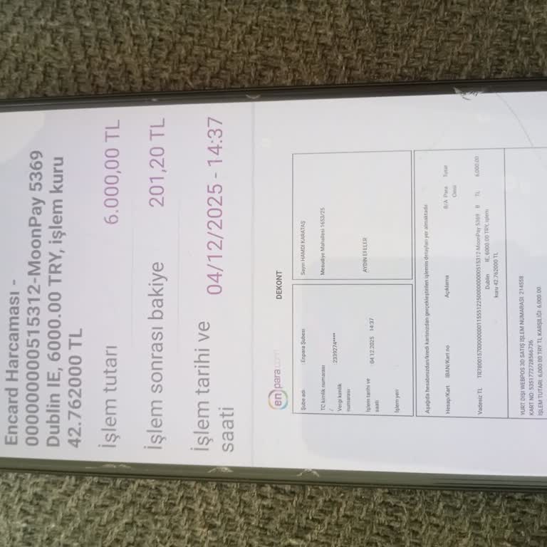 Bitget Cüzdanıma Yatırdığım 6000 TL Hesabıma Geçmedi, Mağduriyetim Giderilmiyor Ve Hesabım Engellendi