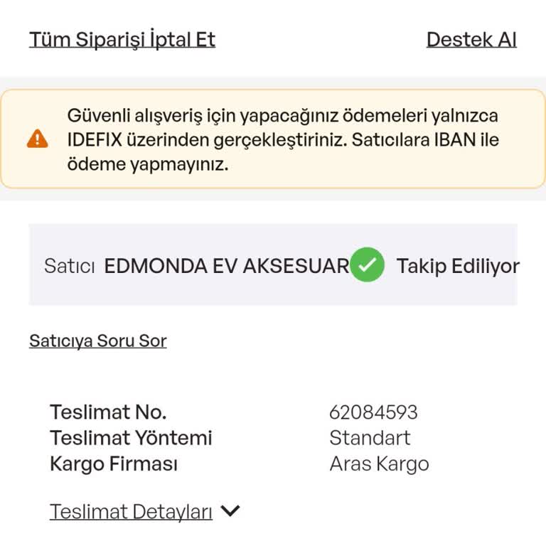 İdefix 28 Gündür Teslim Edilmeyen Zigon Sehpa ve İlgisiz Müşteri Hizmetleri
