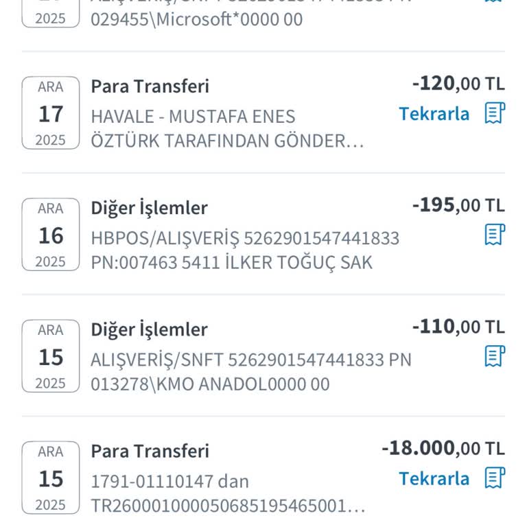 Microsoft36 Adıyla İzinsiz Para Çekildi Açıklama Ve İade Bekliyorum