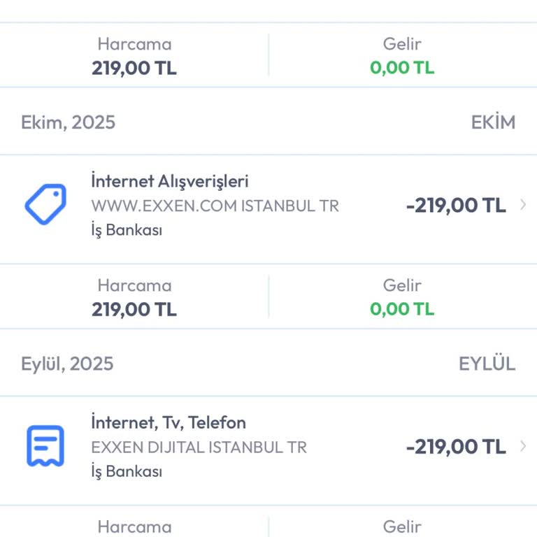 Exxen Üyeliğim Olmamasına Rağmen Kartımdan İzinsiz Para Çekildi