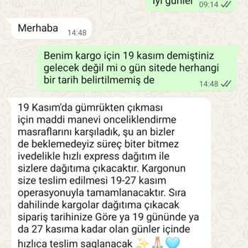Sipariş Verdim Ürün Gelmedi Firma Cevap Vermiyor