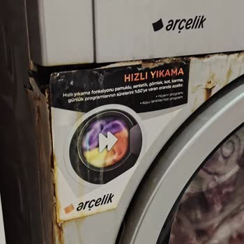 Arçelik Çamaşır Makinesinde Garanti Sonrası Kronik Paslanma Ve Müşteri Memnuniyetsizliği