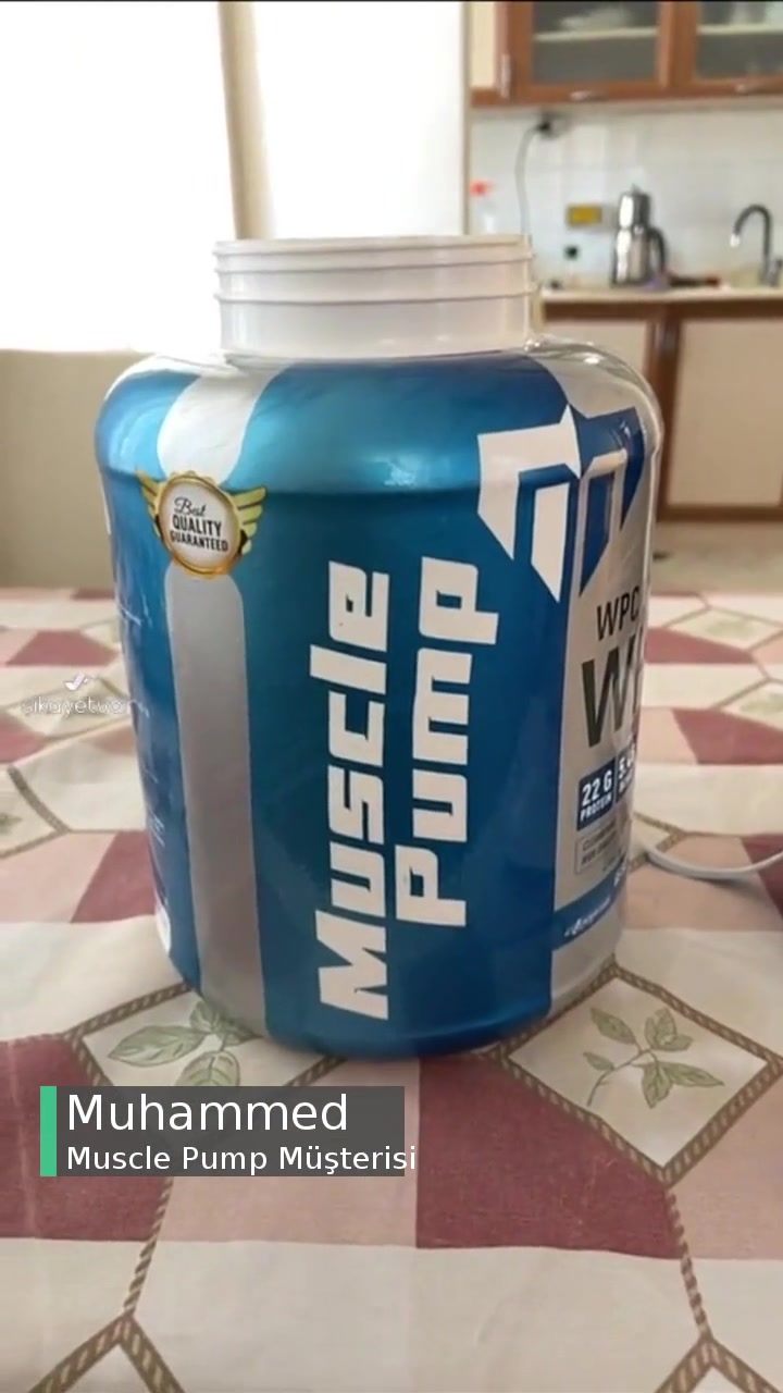 Muscle Pump Açılmış Veya İşlem Görmüş Ambalaj videonun kapak resmi