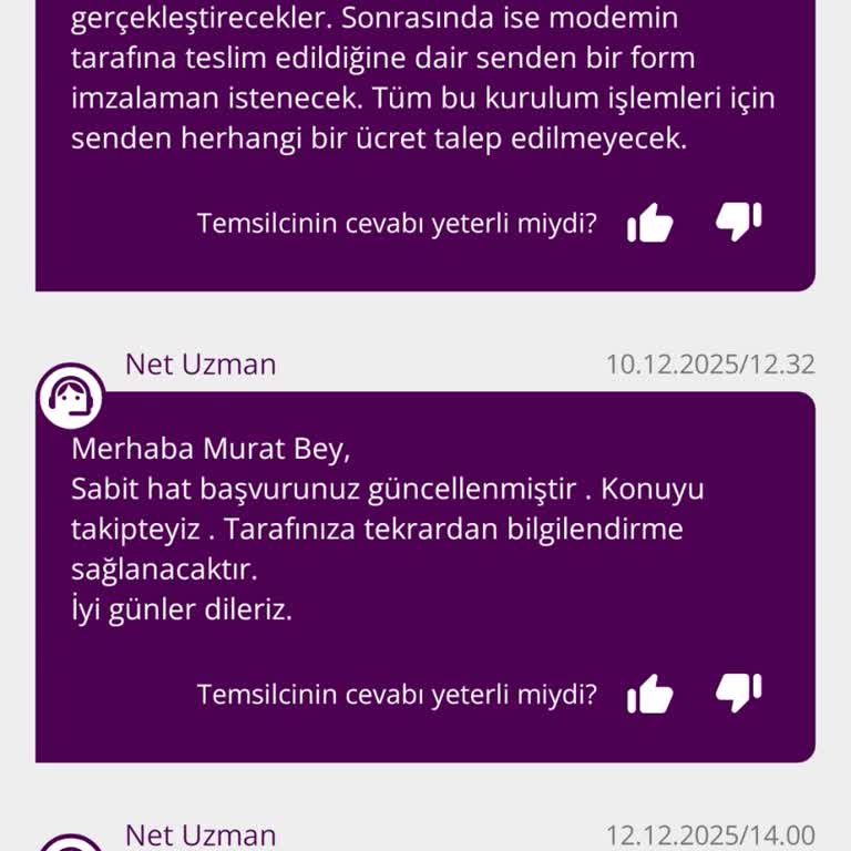 TurkNet Fiber Geçişinde 1 Haftadır İnternetim Yok Mağduriyetim Giderilmiyor