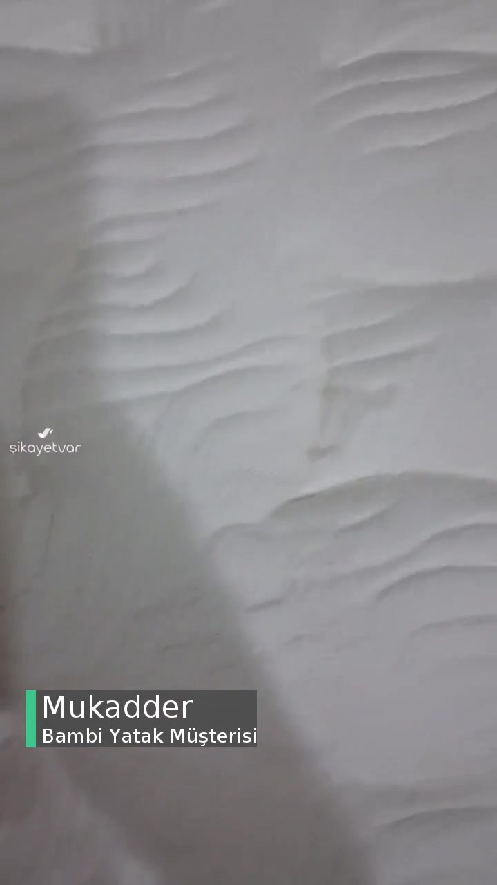 Bambi Biosalt Yatağım Çok Sert Bayideki Yataktan Farklı videonun kapak resmi