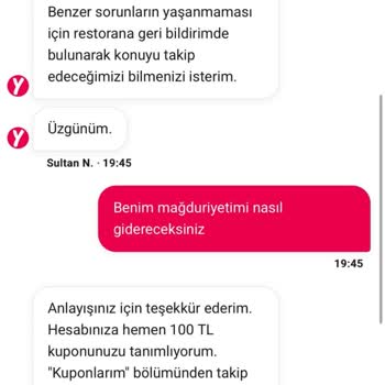 Ohannes Burger Tınaztepe Şubesi'nden Geciken Ve Kalitesiz Sipariş, Yetersiz Müşteri Hizmeti
