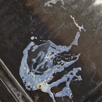 Fırın Torbası Eridi, Yemek Ve Tepsim Kullanılamaz Hale Geldi