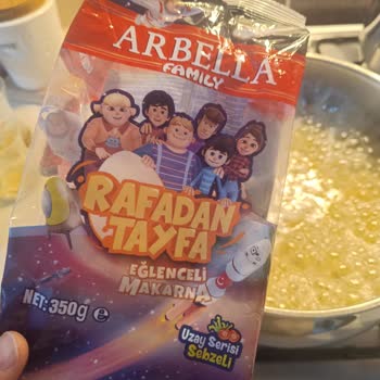 Arbella Rafadan Tayfa Makarna Haşlanınca Hamurlaştı, Çocuklar Yiyemedi