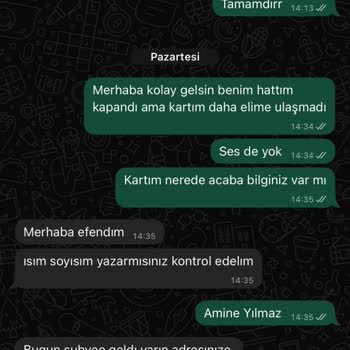 Yeni Hat Teslim Edilmiyor, Bilgilendirme Yapılmıyor