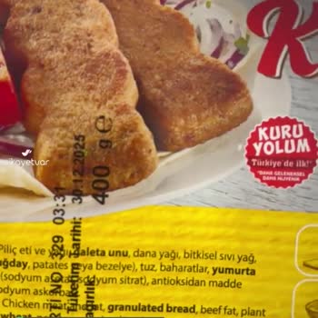 Erpiliç Kebap Ürününde Çıkan Isırılmış Parça!