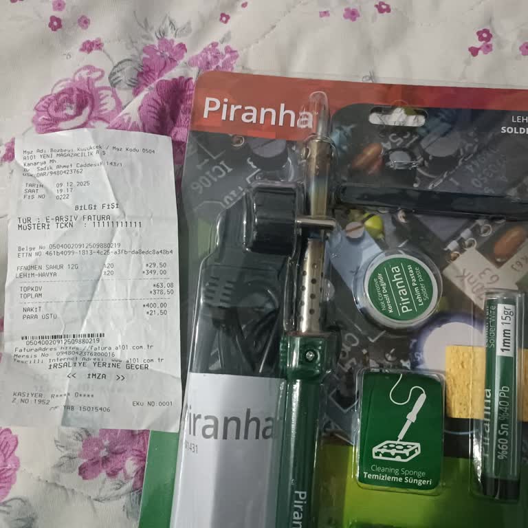 İlk Kullanımda Patlayan Lehim Setiyle Yaşadığım Yangın Tehlikesi Ve İade Mağduriyeti