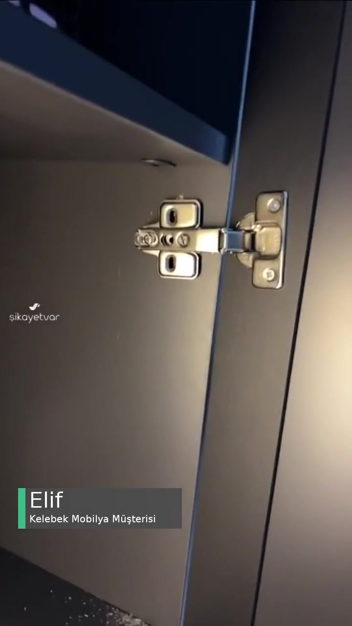 Kelebek Mobilya Montajı Düzgün Yapılmayan Dolabın Vida Kapakları Atıyor videonun kapak resmi