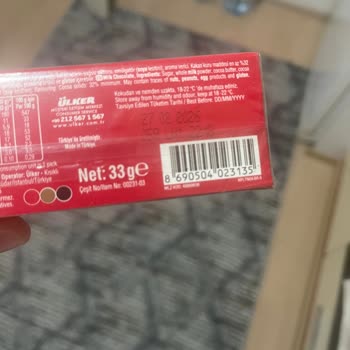 Ülker Napoliten Çikolatadan Kurt Çıkması Ailemizi Hayal Kırıklığına Uğrattı