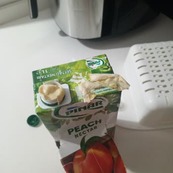 Pınar Şeftali Aromalı Meyve Suyunda Sağlık Riski Ve Beklenmeyen Görüntü