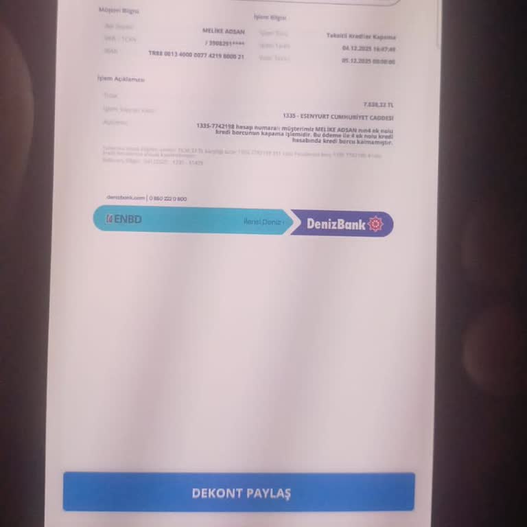 Kredi Kartı Yapılandırma Sonrası Tutar Kartıma Yansıtılmadı, Mağdur Oldum