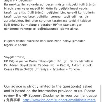 Arızalı HP Yazıcı İçin Teknosa Ve HP Arasında Çözüm Bulamıyorum