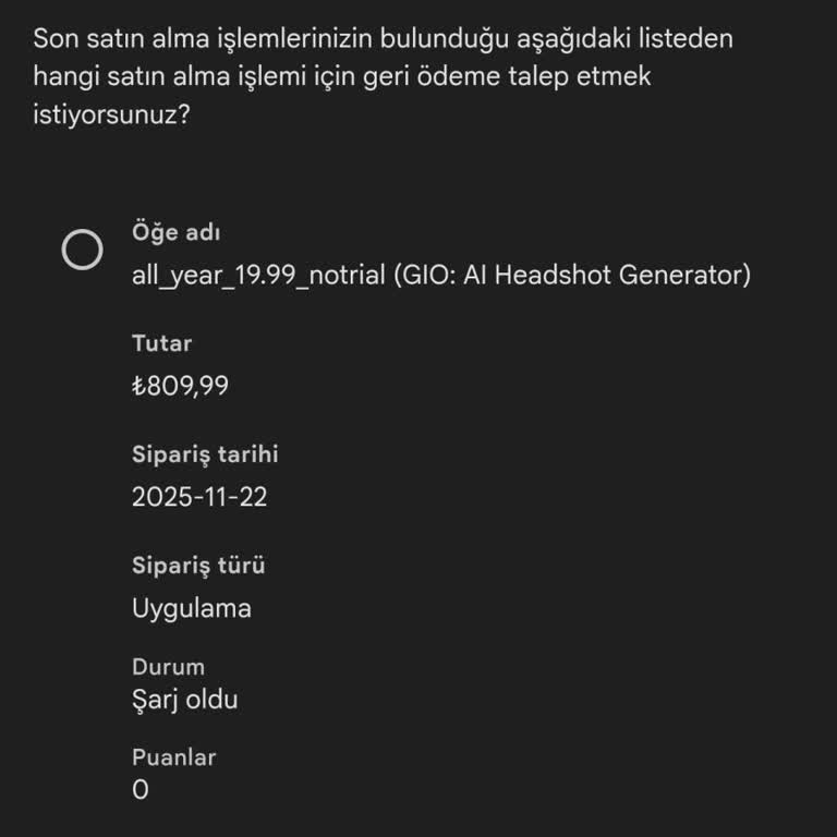 Deneme Sürüşünde Sürpriz Ücret: İptale Rağmen 809,99 TL Geri Ödenmedi