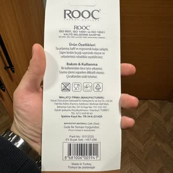 Rooc Bıçak Setinde Ambalaj İçinde Saç Kılı: Hijyen Ve Güven Sorunu