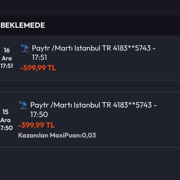Martı Uygulamasında İzinsiz Otomatik Ödeme Mağduriyeti