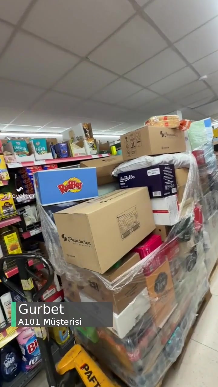 Bütün Depoyu Mağaza İçinde Bırakan A101! videonun kapak resmi