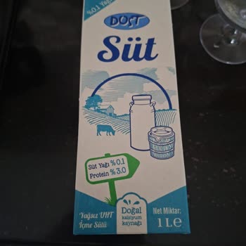 Taze Süt Aldık Su Gibi Çıktı Güvenimiz Sarsıldı