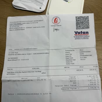 Kısa Sürede Deforme Olan İphone Kılıfı İçin Ücretsiz Değişim Talebi