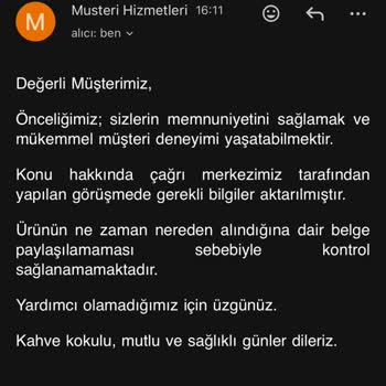 Kahve Dünyası Antep Fıstıklı Roche Çikolatada Kabuk Parçası Ve Eksik Etiketleme Sorunu Güvenimi Zedeledi