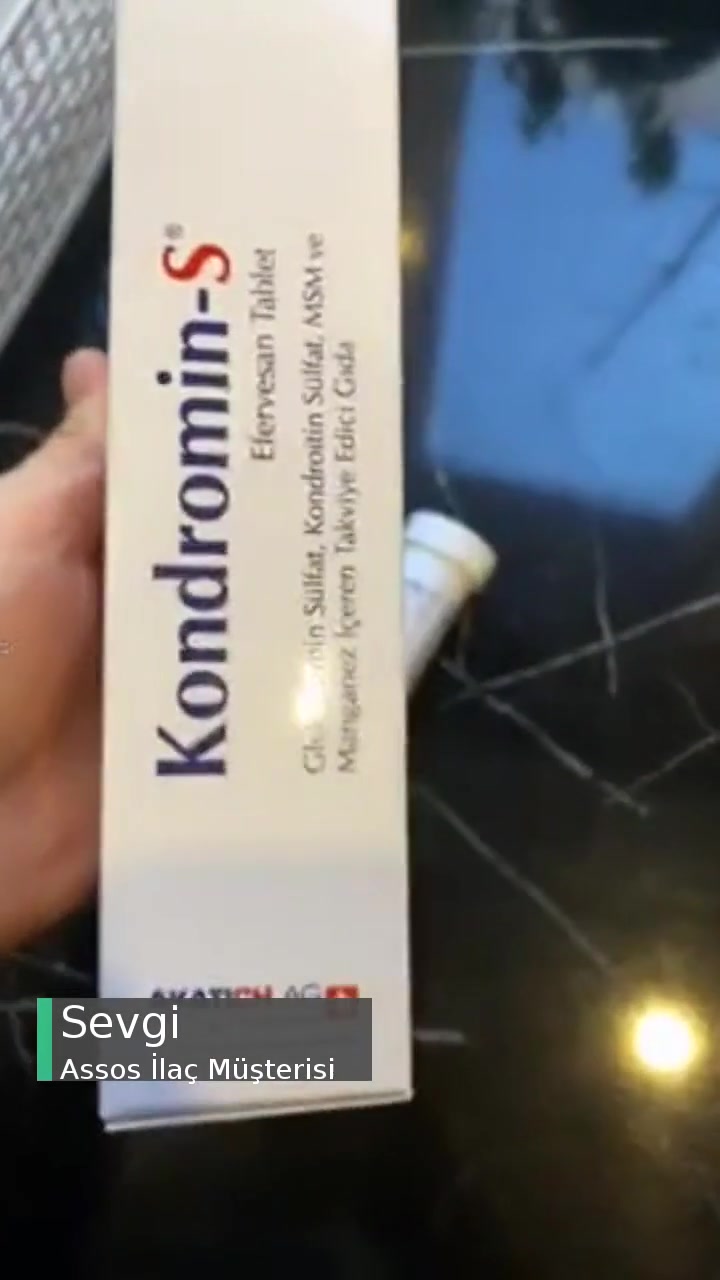 Kondromin S İkinci Kullanımımda İçeriği/ Tepkimesi Değişmişti! videonun kapak resmi