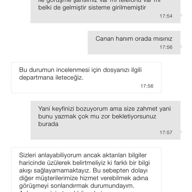 Zara Müşteri Hizmetlerinden Yetersiz Ve Geç Dönüş Nedeniyle Mağduriyet Yaşadım