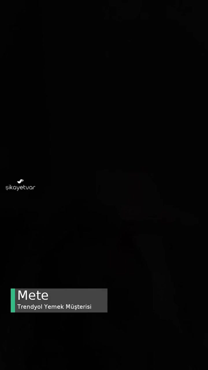 Trendyol Yemek Mağduriyet Yaşamaktan Başka Bir Şey Yapmıyorlar videonun kapak resmi