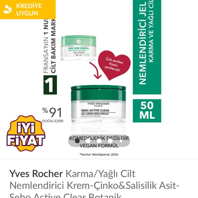 Yves Rocher Yanlış Ürün Gönderimi ve İade Reddi Nedeniyle Mağduriyet Yaşadım