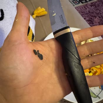 Karaca Bıçak Setinde Kırılma Ve Boya Dökülmesi Nedeniyle Güvenlik Endişesi