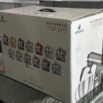 Karaca Mastermaid Chef Pro Hamur Yoğurma Makinesi Kullanımında Elektrik Çarpması Ve Yanık Kokusu Nedeniyle Güvenlik Endişesi, Değişim Talebi