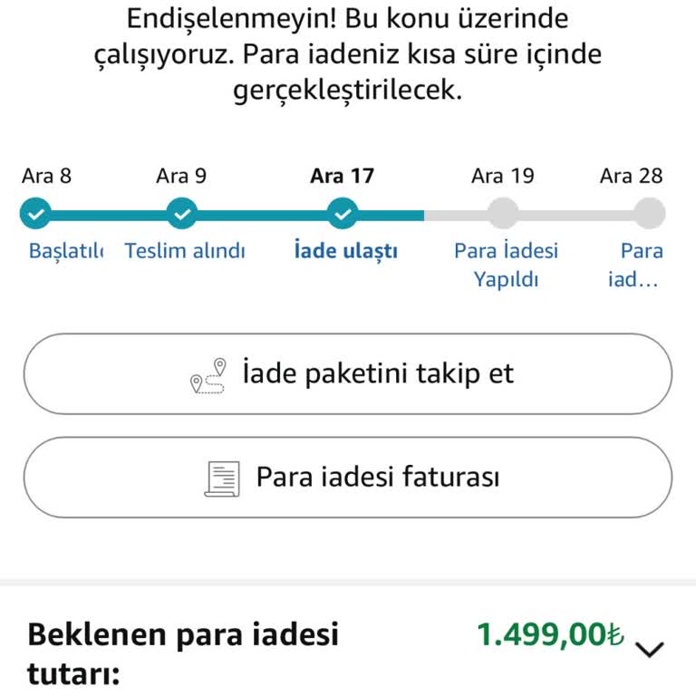 Amazon Stanley Termos İadesi Gecikti Garanti Vaadi Yanıltıcı Çıktı
