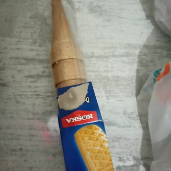 Koska Nazar Boncuklu Koska Dondurma Külahlarının Ambalajı Yanıltıcı, Etkinlik İçin Mağdur Olduk