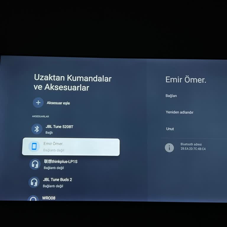 Onvo Televizyonumda Sürekli Bluetooth Bağlantı Sorunu Yaşıyorum