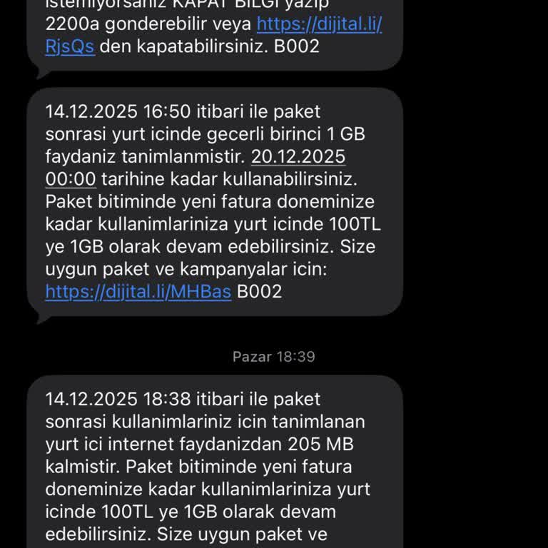 Onayım Olmadan Ek Paket Ücreti Ve Yetersiz Müşteri Desteği