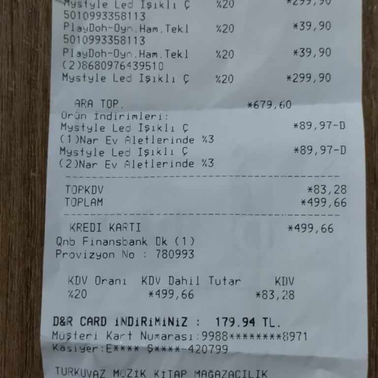 Etiket Ve Kasadaki Fiyat Farkı Nedeniyle Fazla Ödeme: D&R Torium AVM'de Haksız Tahsilat Şikayeti