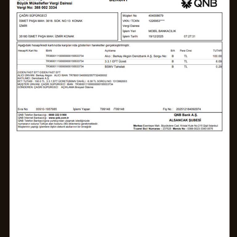 Para Yatırma Sonrası Hesaba Geçmeyen Tutar Ve İletişim Sorunu