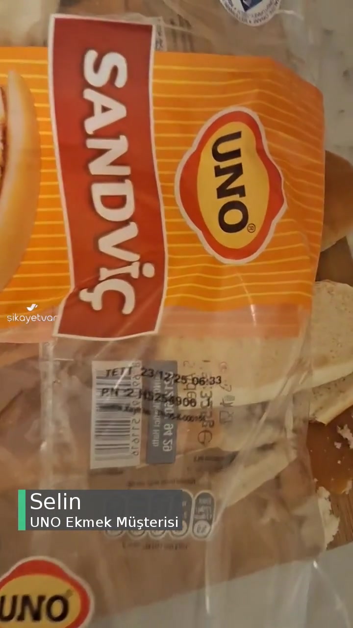 Uno Ekmek Paramparça Oluyor videonun kapak resmi